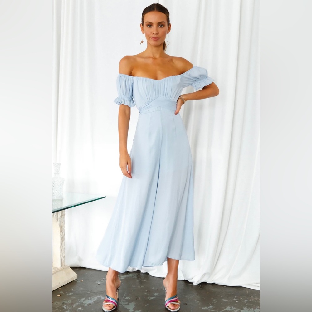 Hello Molly POUR ANOTHER ONE JUMPSUIT BLUE